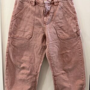 Bohme Pink Flare & Wide Leg Jeans